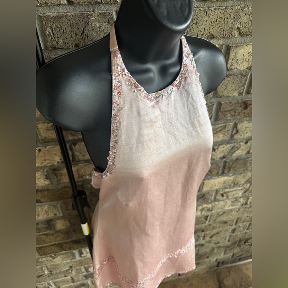 ASTA RESORT Marina Hand Beaded Mini Dress - Bon Bon Pink
SIZE S NWT - Picture 7 of 16